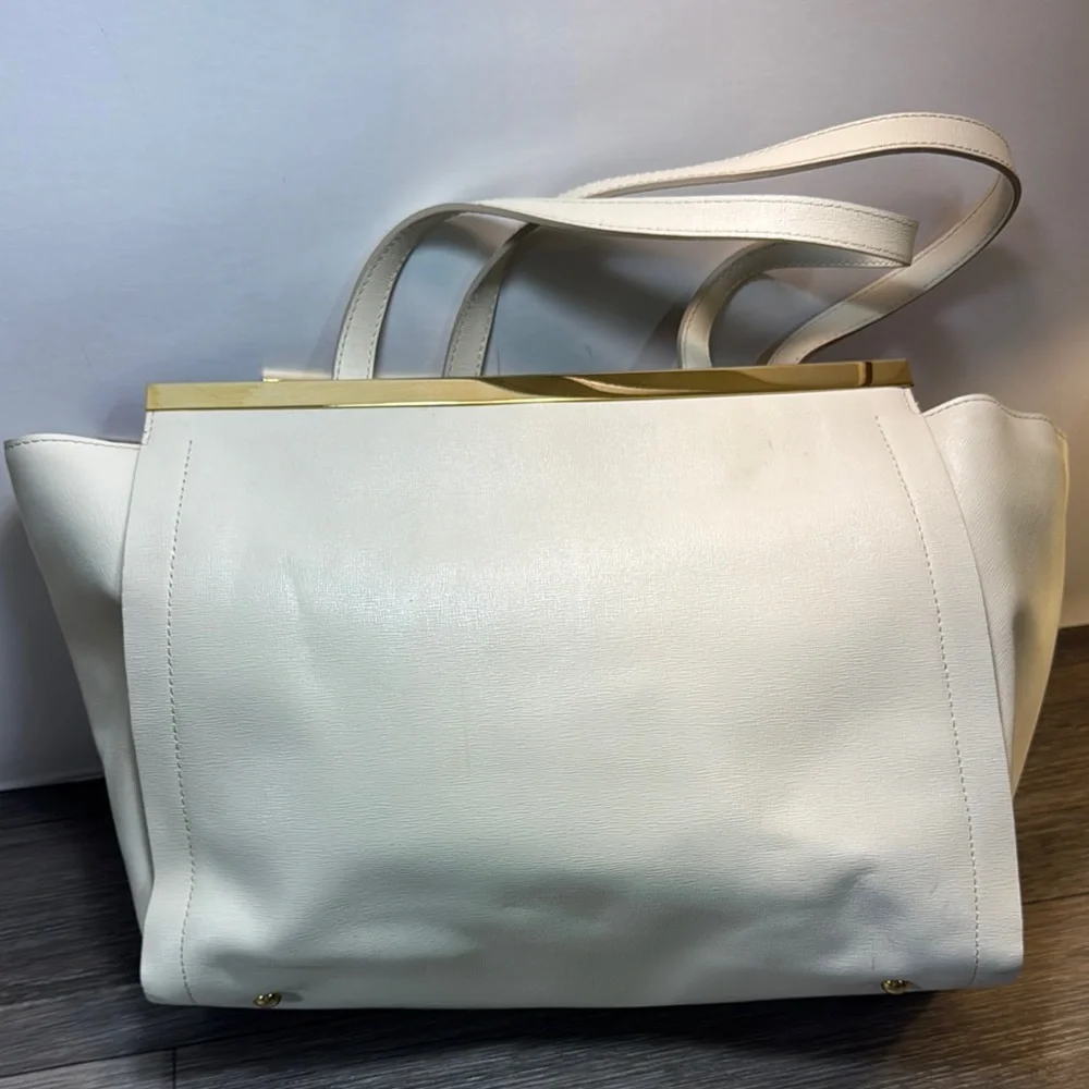 Alberto di Cario cram Leather Tote Bag